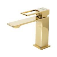 Смеситель для раковины BelBagno Luce LUC-LVM-ORO золото