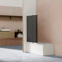 Шторка для ванны раздвижная  Vincea VSB-1E VSB-1E100CG 100 см, стекла тонированные, профиль хром