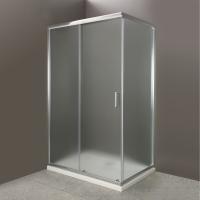 Душевой угол BelBagno Uno UNO-AH-1-120/90-P-Cr прямоугольный 120x90 стекла рифленые, профиль хром