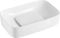 Раковина накладная прямоугольная Ceramica Nova Element CN5021 фарфор цвет белый