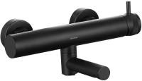 Смеситель для ванны или душа Allen Brau Priority 5.31B10-31 настенный 
без термостата черный матовый