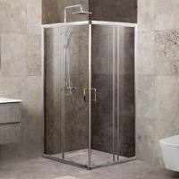 Душевой угол BelBagno Unique UNIQUE-A-2-85/100-C-Cr квадратный 85/100х85/100 стекла прозрачные, профиль хром