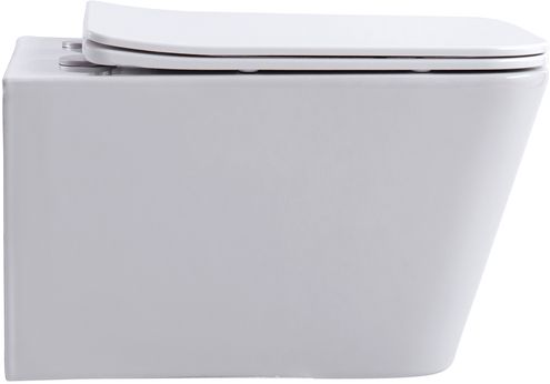 Унитаз подвесной Aquanet Trend LX-1148 каскадный керамика белый