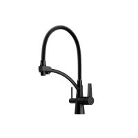 Смеситель для кухни Sancos Eri SC4001MB с подключением к фильтру матовый черный