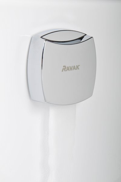 Слив-перелив для ванны с наполнением через перелив Ravak X01438 металл/пластик хром