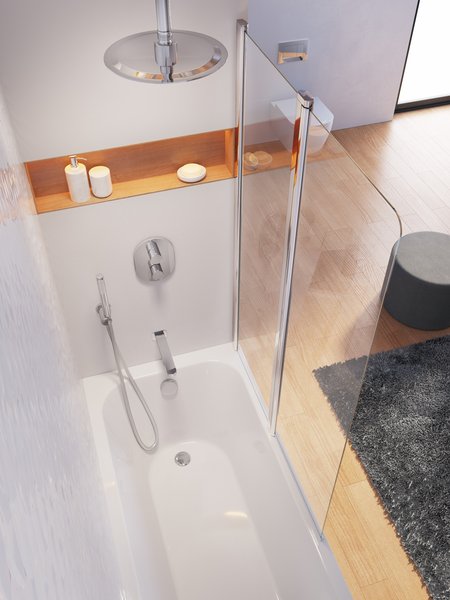 Акриловая ванна Ravak Chrome CE21000000 180x80