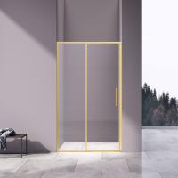 Душевая дверь Vincea Slim VDP-4SL120CLG 120 см стекла прозрачные, профиль брашированное золото