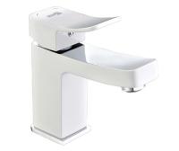 Смеситель для раковины Wasserkraft Aller 1063WHITE белый/хром