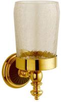 Стакан для зубных щеток Boheme Palazzo 10154 настенный цвет Gold