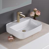 Раковина накладная прямоугольная BelBagno  BB1321 фаянс цвет белый