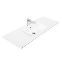 Раковина мебельная прямоугольная BelBagno  BB1200ETL фаянс цвет белый