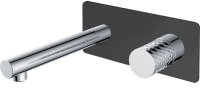 Смеситель для раковины Boheme Stick 125-BCR Black Diamond Chrome