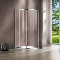 Душевой угол Vincea Garda VSQ-1G800CL четверть круга 80x80 стекла прозрачные, профиль хром
