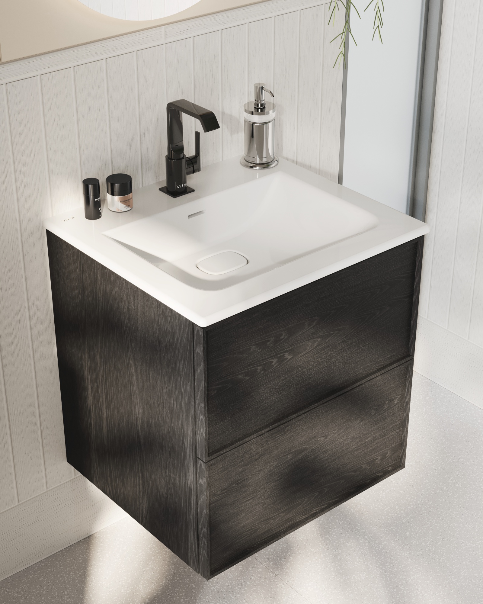 Смеситель для раковины VitrA Suit A4261639 глянцевый черный