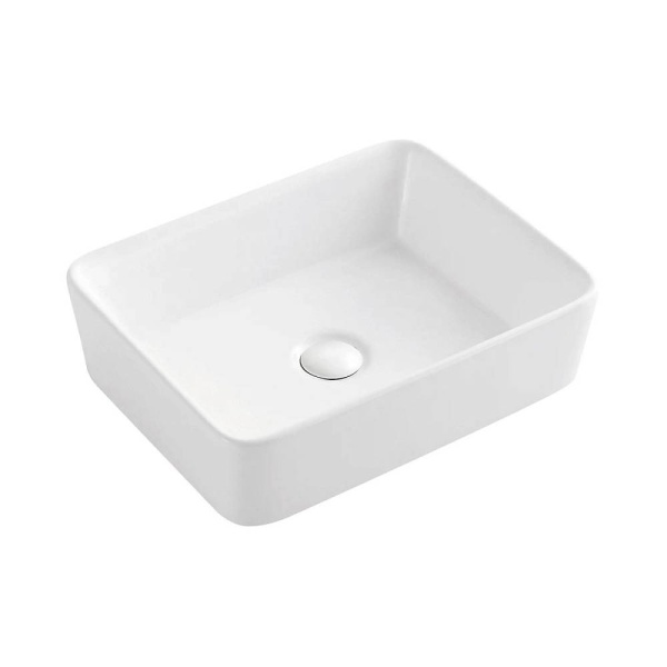 Раковина накладная прямоугольная Maretti Umbria UM13NS03-844 фарфор цвет белый