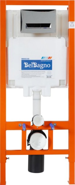Инсталляция для подвесного унитаза BelBagno  BB002-80 механическая