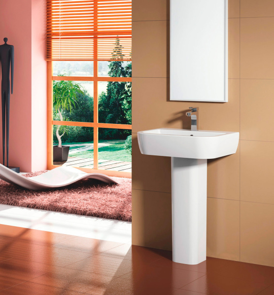 Раковина  прямоугольная BelBagno Mattino  фаянс цвет белый