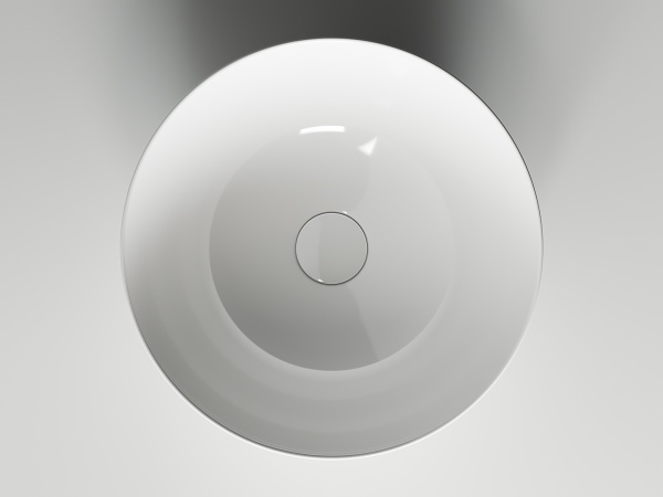 Раковина накладная круглая Ceramica Nova Element CN6002 фарфор цвет белый