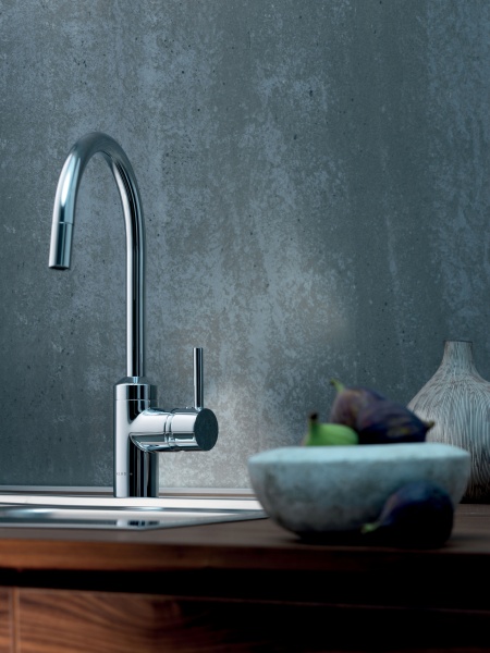 Смеситель для кухни Kludi Bozz 428510576 без подключения к фильтру хром