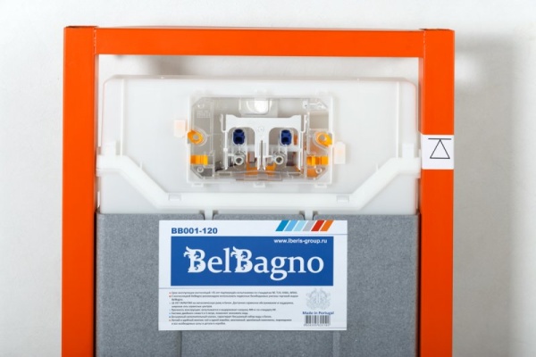 Инсталляция для подвесного унитаза BelBagno  BB001-120 механическое