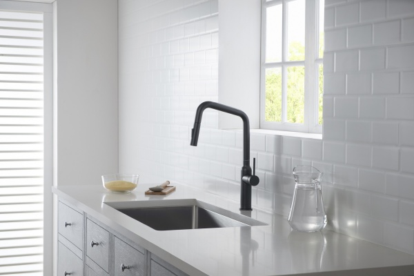 Смеситель для кухни Timo Saona 2386/03FL без подключения к фильтру черный