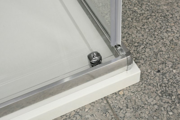 Душевой угол BelBagno Unique UNIQUE-AH-2-100/115-75/90-C-Cr прямоугольный 100/115-75/90 стекла прозрачные, профиль хром