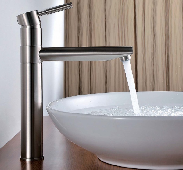 Смеситель для кухни Wasserkraft Wern 4207 без подключения к фильтру никель