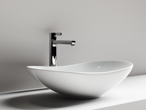 Раковина накладная овальная Ceramica Nova Element CN6015 фарфор цвет белый