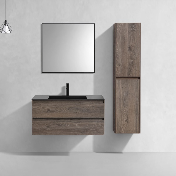 Тумба  подвесная Vincea Luka VMC-2L100RO 100 см  2 ящика цвет R.Oak 