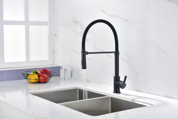 Смеситель для кухни Paulmark Halt Ha214021-401 без подключения к фильтру антрацит