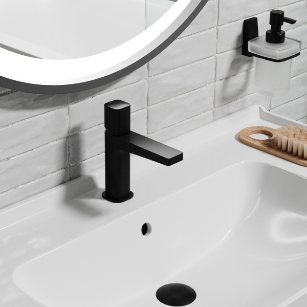 Смеситель для раковины Wasserkraft Nuthe 9103 черный
