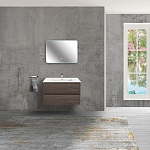 Тумба  подвесная Vincea Gio VMC-2G800RO 80 см  2 ящика цвет R.Oak 
