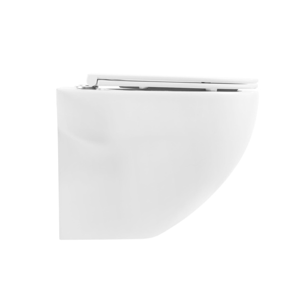 Унитаз подвесной BelBagno Onda BB066CHR Rimless фаянс белый