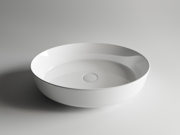 Раковина накладная овальная Ceramica Nova Element CN5002 фарфор цвет белый