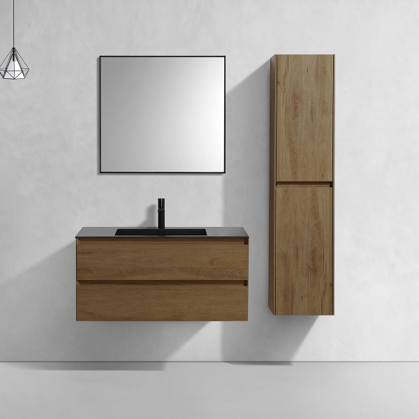 Тумба  подвесная Vincea Luka VMC-2L100TO 1000 см  2 ящика цвет T.Oak 