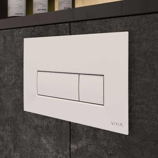 Кнопка смыва механическая VitrA Root Square 740-2300 цвет белый