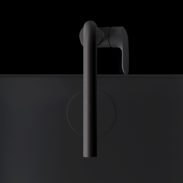 Смеситель для кухни Am.Pm Like F8005022 без подключения к фильтру черный