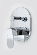 Смеситель для душа на 2 выхода Ravak Chrome X070056 встраиваемый в стену 
без термостата хром