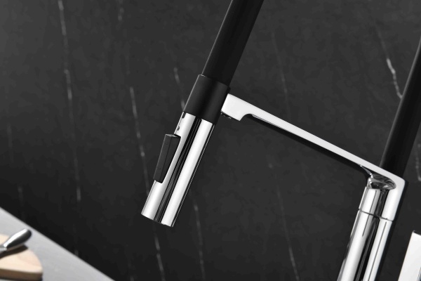 Смеситель для кухни Paulmark Barrel Ba214029-CR без подключения к фильтру хром