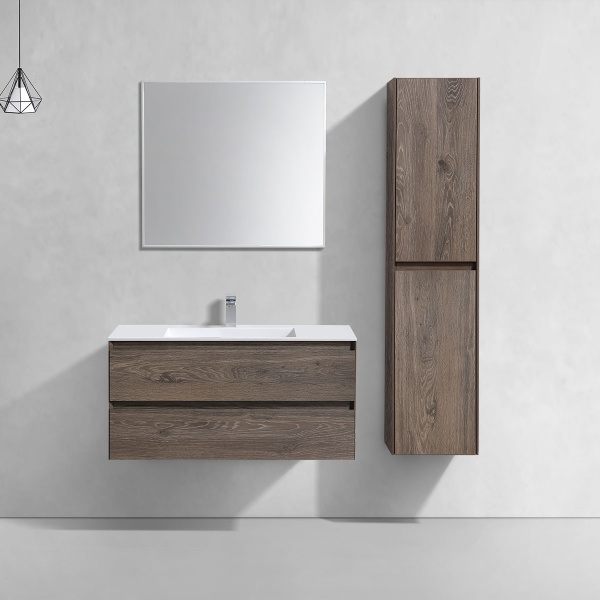 Тумба  подвесная Vincea Luka VMC-2L100RO 100 см  2 ящика цвет R.Oak 