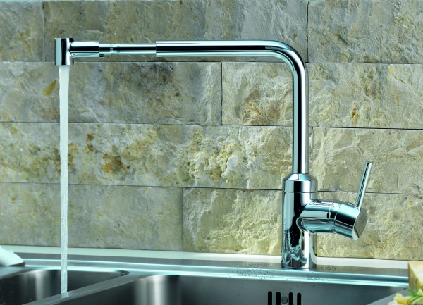 Смеситель для кухни Kludi L-ine 428210577  хром