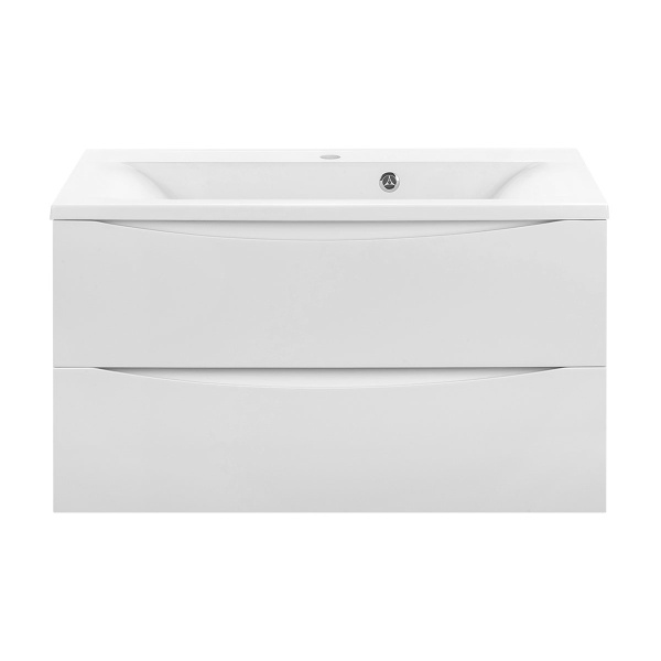 Тумба  подвесная Vincea Mia VMC-2MA900GW 90 см  2 ящика цвет G.White 