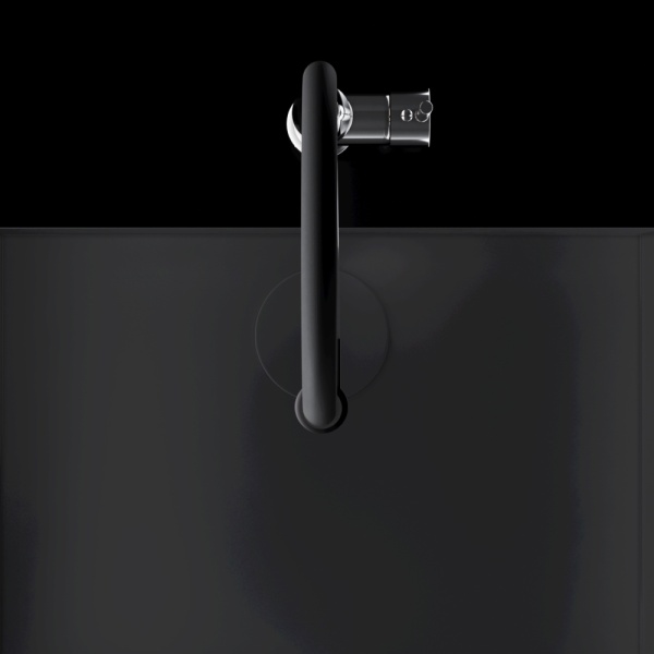 Смеситель для кухни Am.Pm Like F8013000 без подключения к фильтру хром/черный