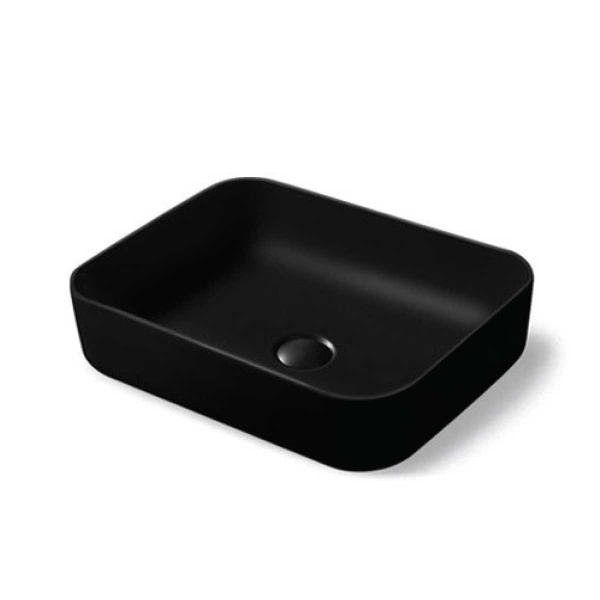 Раковина накладная прямоугольная Vincea  VBS-105MB фарфор цвет черный матовый