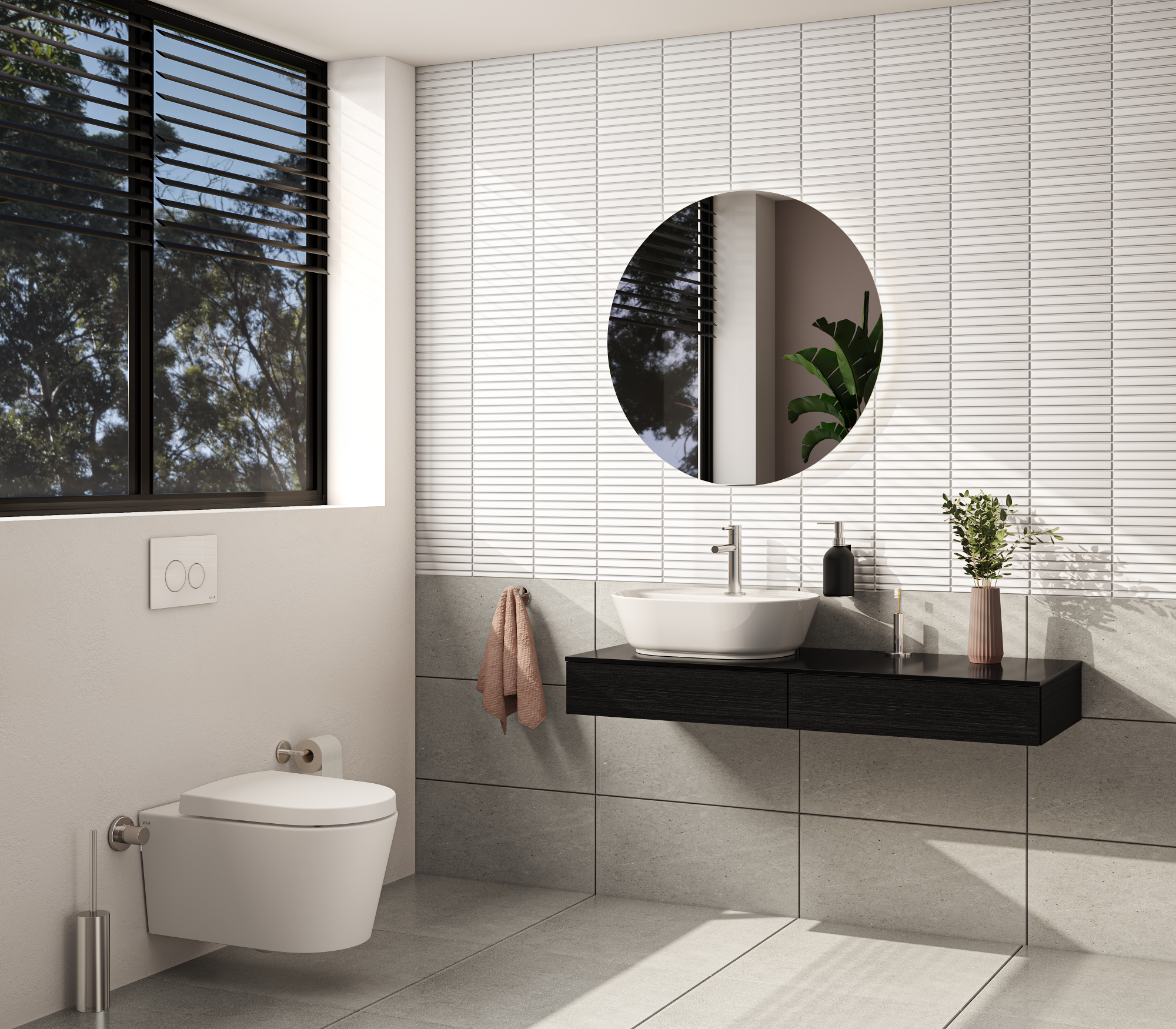 Смеситель для раковины VitrA Origin A42556 хром