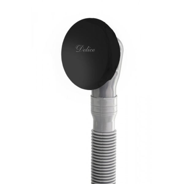 Слив-перелив Delice DLR000015 автомат Click Clack черный матовый