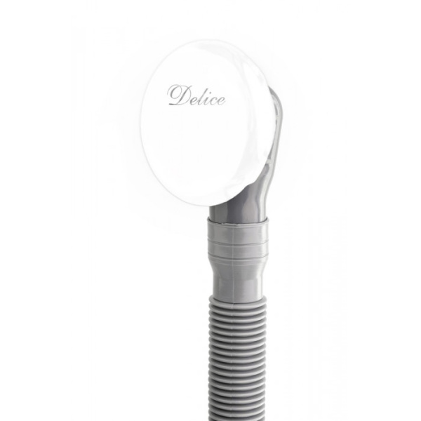 Слив-перелив Delice DLR000018 автомат Click Clack белый