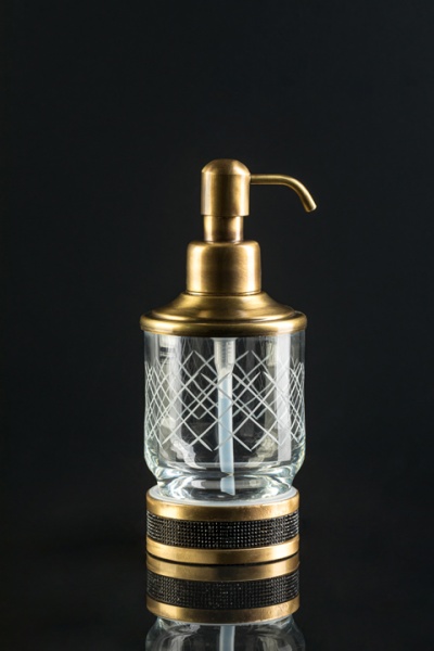 Диспенсер для мыла Boheme Royal Cristal 10929-BR