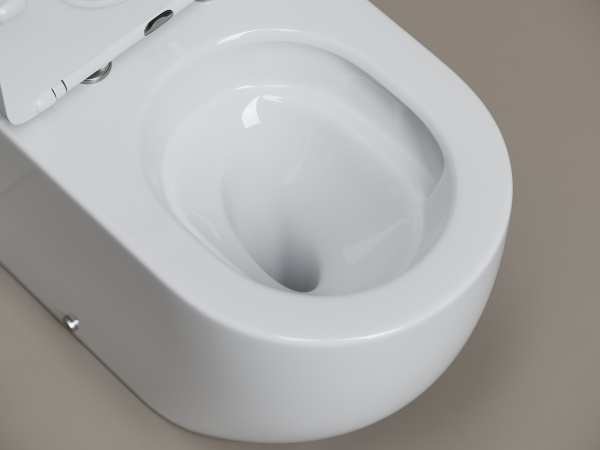 Унитаз напольный Ceramica Nova Mia CN1801T Tornado фарфор белый