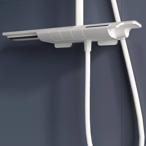 Душевая система со смесителем RGW Shower Panels 51140134-03 монтаж настенная с термостатом белый